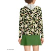 image:imageLands End Womens UPF 50 Hooded Rash GuardHibiscus FloralBlack