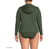image:imageLands End Womens UPF 50 Hooded Rash GuardRich Olive Green