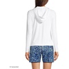 image:imageLands End Womens UPF 50 Hooded Rash GuardWhite