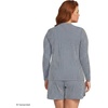 image:imageLands End Womens UPF 50 Rash Guard  Long Sleeve Chlorine Resistant Crew Neck MoistureWicking Beach Paddleboarding Petite and Plus SizesDeep Sea Navy Mini Stripe