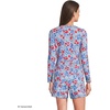 image:imageLands End Womens UPF 50 Rash Guard  Long Sleeve Chlorine Resistant Crew Neck MoistureWicking Beach Paddleboarding Petite and Plus SizesSoft Cloud Blue Poppy Floral