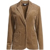 image:imageLands End Womens Wide Wale Corduroy BlazerDark Toffee