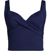image:imageLands End Womens Wrap Midkini TopDeep Sea Navy