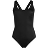 image:imageLands End Womens XBack Tugless SwimsuitBlack