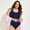 image:imageLands End Womens XBack Tugless SwimsuitDeep Sea Navy