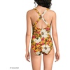 image:imageLands End Womens XBack Tugless SwimsuitSweet Mango Floral Blossom