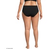 image:imageWomens Chlorine Resistant Mid Rise Classic Bikini BottomsBlack