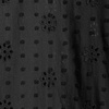 image:imageWomens Eyelet Button Down Maxi Coverup DressBlack