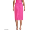 image:imageWomens Sheer Modal Twist Front Knee Length Swim Coverup SkirtPrism Pink