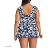 image:imageWomens Square Neck Underwire Square Back Tankini Swimsuit TopNavy Blossom Floral