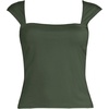 image:imageWomens Square Neck Underwire Square Back Tankini Swimsuit TopRich Olive Green