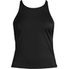 image:imageWomens Tugless High Neck Strappy Back Tankini Swimsuit TopBlack