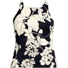 image:imageWomens Tugless High Neck Strappy Back Tankini Swimsuit TopBlackEgret Lilies
