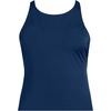 image:imageWomens Tugless High Neck Strappy Back Tankini Swimsuit TopDeep Sea Navy