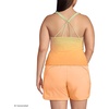 image:imageWomens Tugless High Neck Strappy Back Tankini Swimsuit TopIcy MintOrange Ombre