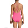 image:imageWomens Tugless QuickDry VNeck MultiWay High Leg One Piece SwimsuitPink Azalea