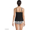 image:imageWomens Tulip Hem Tankini TopBlack