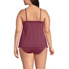 image:imageWomens Tulip Hem Tankini TopBurgundy Spritz