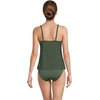 image:imageWomens Tulip Hem Tankini TopRich Olive Green