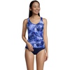 Deep Sea Navy Tie Dye Palm