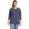 Clear Blue/Navy Ditsy Floral
