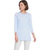 Light Sea Blue Micro Stripe