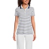 White/Navy Stripe Tipped