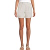 image:imageLands End Womens Chino High Rise Pleated 7 ShortsLight Stone