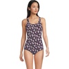 Tropic Floral Ditsy/Dark Wine