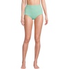 image:imageLands End Womens Chlorine Resistant Tummy Control Tugless High Waisted Bikini Swim BottomsWintergreenWhite Gingham