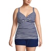 Deep Sea/White Media Stripe