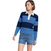 image:imageLands End Womens Cotton Rugby SweaterMuted Cobalt BlueNavy Rugby