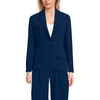 image:imageLands End Womens Crepe BlazerDeep Sea Navy