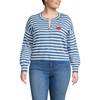 Muted Cobalt Blue/Ivory Breton