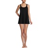 image:imageLands End Womens DCup Scoop Neck Swim Dress SwimsuitBlack