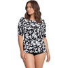 Black Blossom Floral