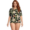 Hibiscus Floral/Black