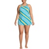 Turquoise Awning Stripe