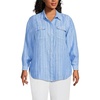 Soft Blue Linen Stripe