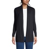 image:imageLands End Womens Long Sleeve Open Long Cardigan SweaterBlack