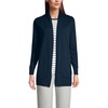 image:imageLands End Womens Long Sleeve Open Long Cardigan SweaterRadiant Navy