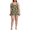 Hibiscus Floral/Black