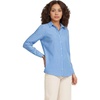 Muted Cobalt Crisp Stripe