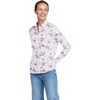 White Paisley Floral
