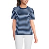 Deep Sea/Ivory Breton Stripe