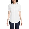 image:imageLands End Womens Short Sleeve No Iron ShirtWhite