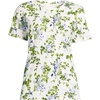 Ivory/Blue Blooms