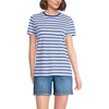 Ivory/Vibrant Lapis Stripe