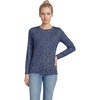 Clear Blue/Navy Ditsy Floral