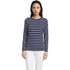 Deep Sea/Ivory Breton Stripe